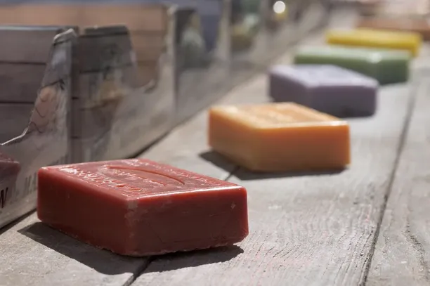 Using Mild Soap and Water